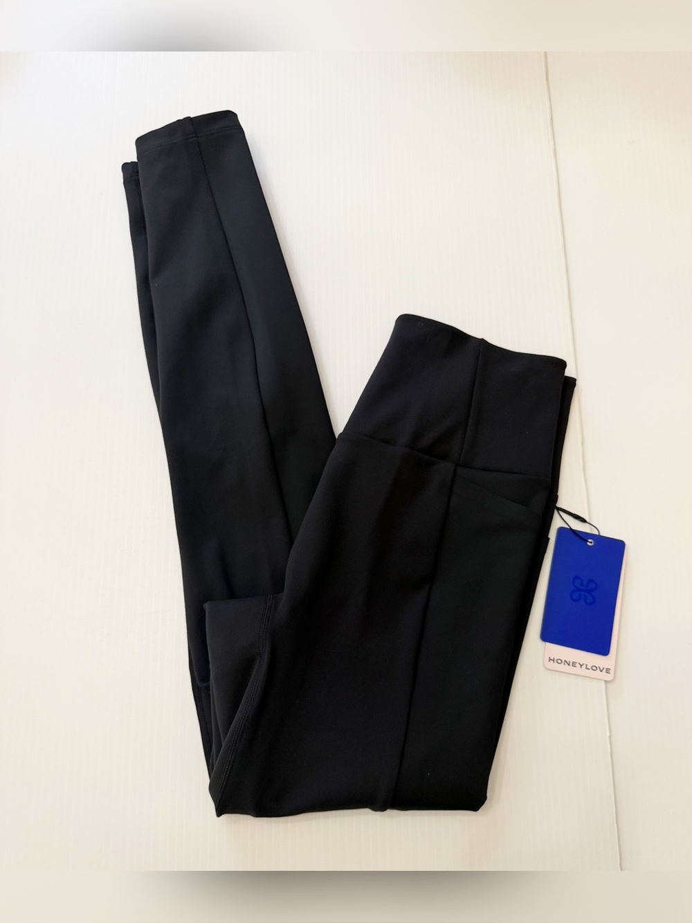 NWT - Honeylove Black High-Waist Performance Leggings - XL